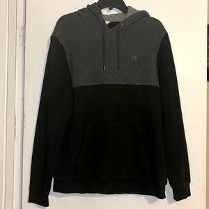 Men’s Black and Grey Calvin Klein Hoodie